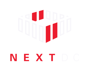 NEXTDC Logo White